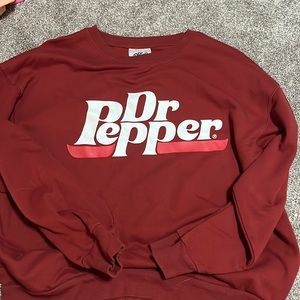 dr pepper logo vintage sweatshirt